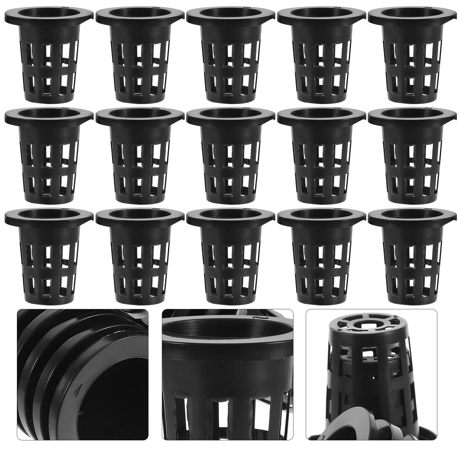 50Pcs Plastic Planting Baskets - Gardening Tools Vegetables ulasan dan harga