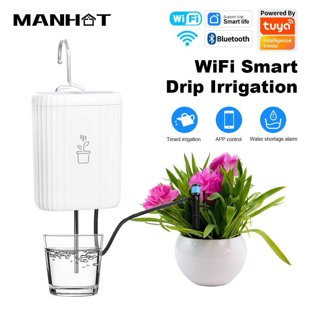 WiFi Smart Drip Irrigation Aut - Automatic Plant Waterer ulasan dan harga