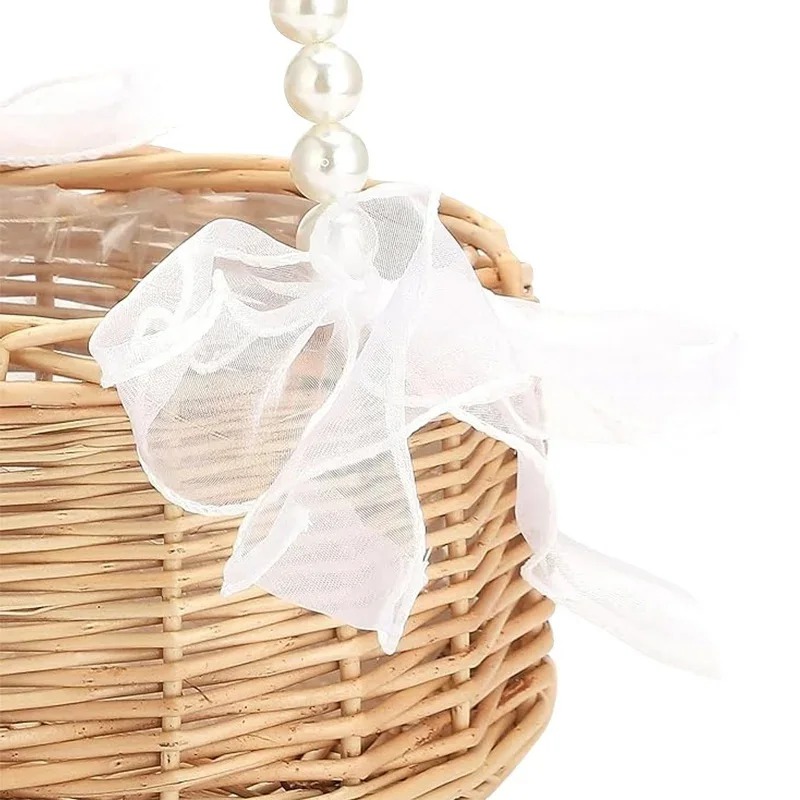 Pearl Handle Rattan Wedding Fl - Gardening Tools Girls ulasan dan harga